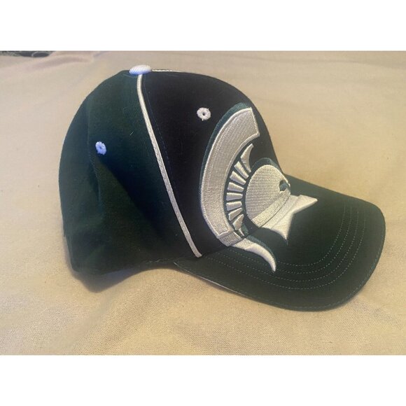 Michigan State Spartans Hat One Fit Green Black Top Of The World Basebal… - Picture 2 of 12
